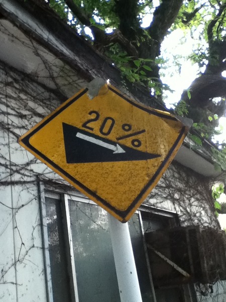 20％標識の場所はココ！
