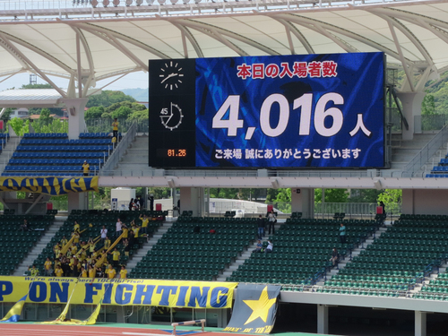 ホーム栃木戦 2014 J2