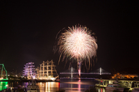 長崎帆船まつり 2015 花火撮り