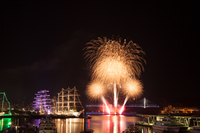 長崎帆船まつり 2015 花火撮り