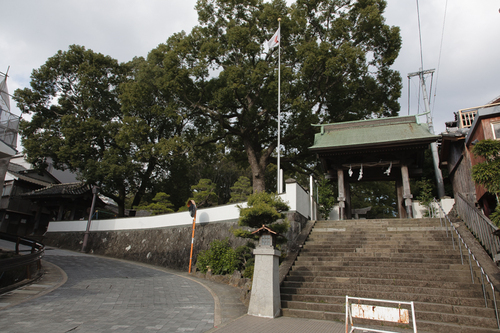 長崎の学問の神様、松森天満宮