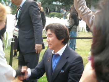 「都立旧岩崎邸庭園」での田中健さんのコンサートに行きました。